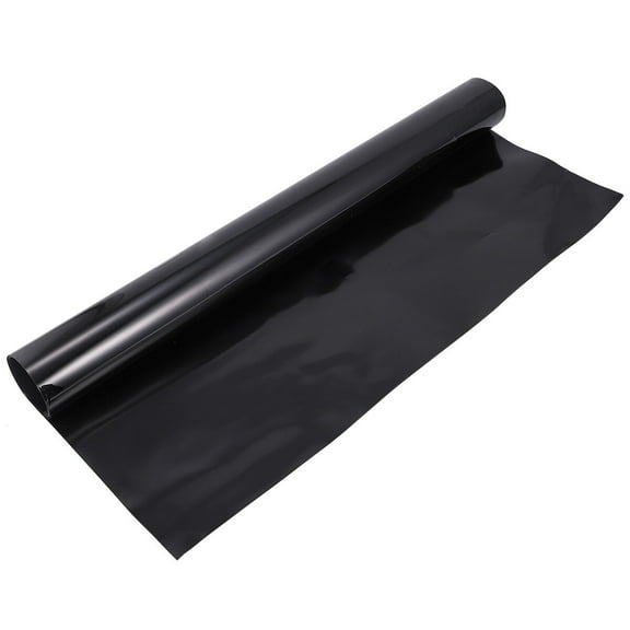 KALLORY 1Pc Simple Window Film Black for Heat Insulation and Uv Filtering in Office and Store