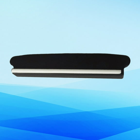 KALLORY 1Pc Black Sharpening Angle Fixture for Cutler Supply and Home Use 3.9 x 0.6 x 0.8in