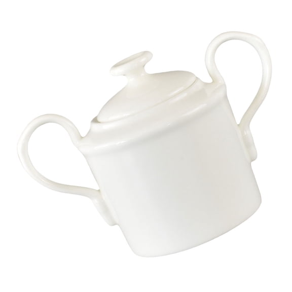 KALLORY Ceramic Sugar Container with Lid for Kitchen Storage and Insect , and Stylish