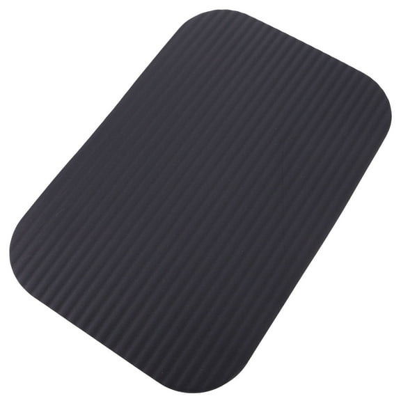KALLORY 1Pc Black Garden Kneeling Mat Durable Knee Support Cushion for Flooring and Repair Work