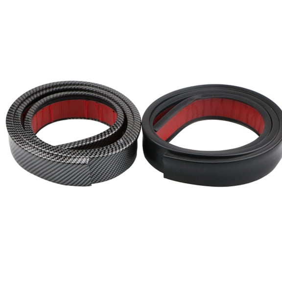 KALLORY Flexible Black Wheel Brow p for Car Tyre Protection and Easy Installation