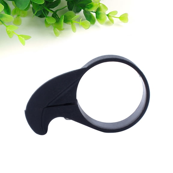 KALLORY Cycling Chain Guide Black Plastic Prevent Chain Drop 1Set