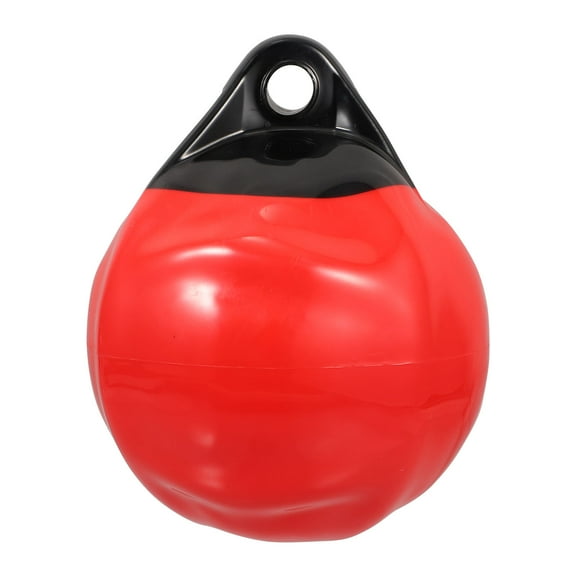 KALLORY 1Pcs Inflatable Yacht Anti Collision Hanging Ball Red Pvc Material For Marine Use