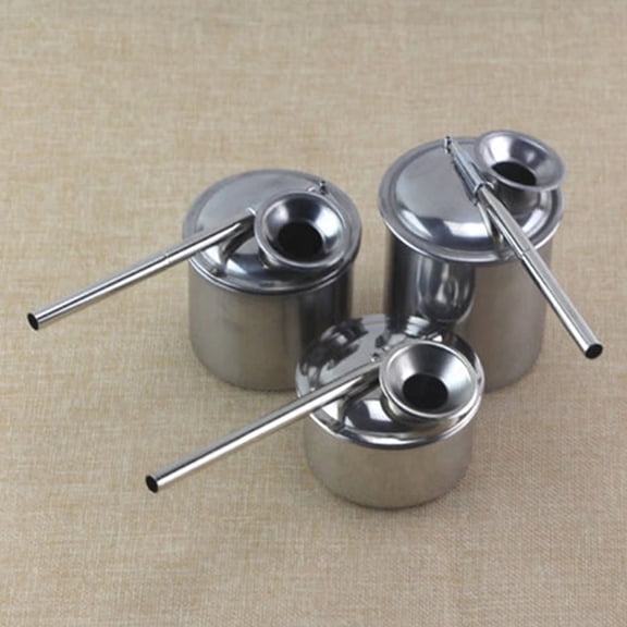 KALLORY 1Pcs Pottery Painting Sprayer Silver for Ceramic Use and Special Effects