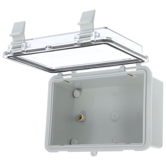 KALLORY Plastic Junction Box for Cable Weatherproof Outdoor Lighting 1Pack