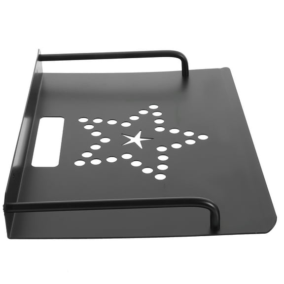 KALLORY 1Pcs Projector Wall Mount Shelf No Drilling Installation 11.20X8.25X1.57in