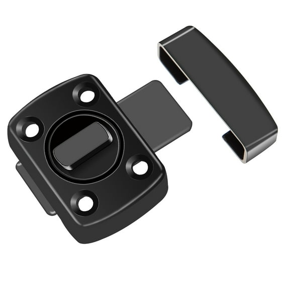 KALLORY 1Pcs Sliding Door Lock for Pet Cage 4.2x3Cm