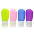 thumbnail image 1 of KALLORY 1Pcs Travel Silicone Bottles Portable Lotion Containers For Shampoo And Shower Gel, 1 of 5