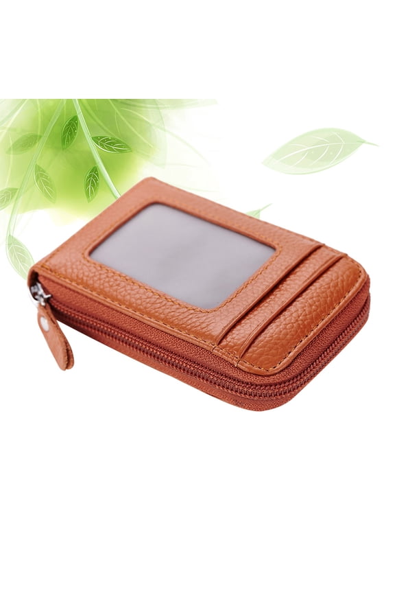 Zipper Wallet for Travel, 1 Piece Rectangular Bank Card Holder Storage and Design