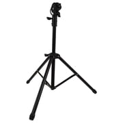 KALLORY 1Set Black Metal Drum Rack for Indoor Adjustable Height Sturdy Drum Stand