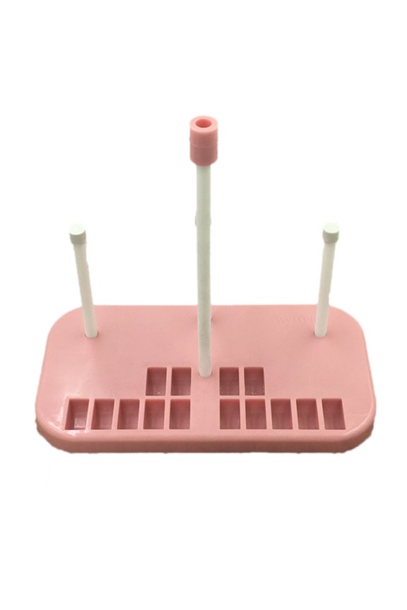 Adjustable Thread Spool Holder Set for Serger Machines, Smooth Thread Feeding and Prevents Skipping