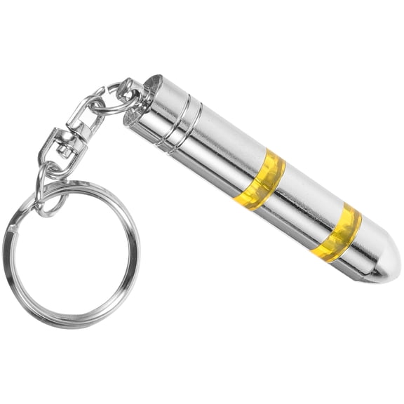 KALLORY 1Set Anti Static ESD Tool Keychain for Car Keys Made of Copper and PC Material