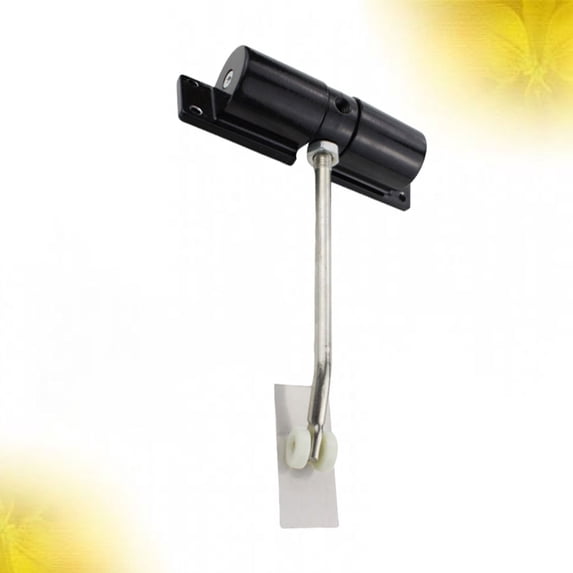 KALLORY 1Set Automatic Garage Door Closer for Quiet and Secure Latching 11.8x4.9x2in