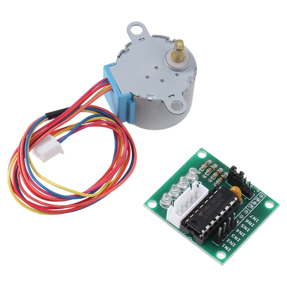 KALLORY 1Set CNC Stepper Motor Control Module ULN2003 with Direct Plugging and 4Phase LED Indication 1.06*0.79*0.55in