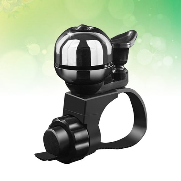 KALLORY 1Set Copper Brass Retro Bike Bell Ring For Adult Road Bicycle With Internal Rotated Collision Sounding System