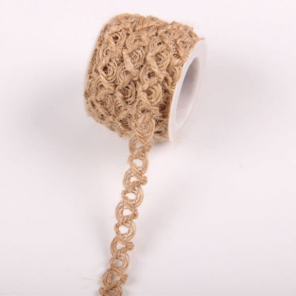 KALLORY 1Set Durable Elastic Natural Jute Twine for DIY Projects and present Wrapping