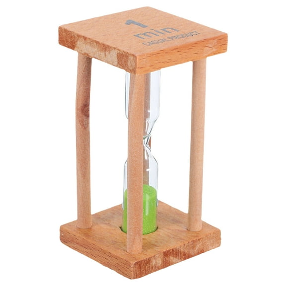 KALLORY 1Set Hourglass Sand Timer Glass For Home Decor Kids present Minute Sand Clock