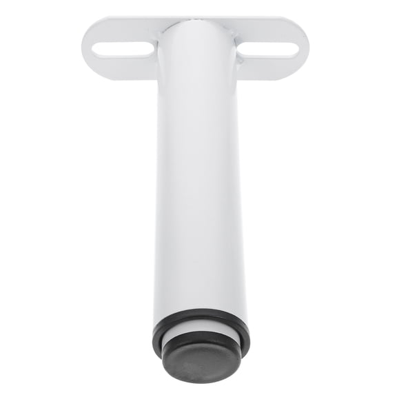 KALLORY White Iron Furniture Foot Adjustable Bed Leg with Strong Load Capacity