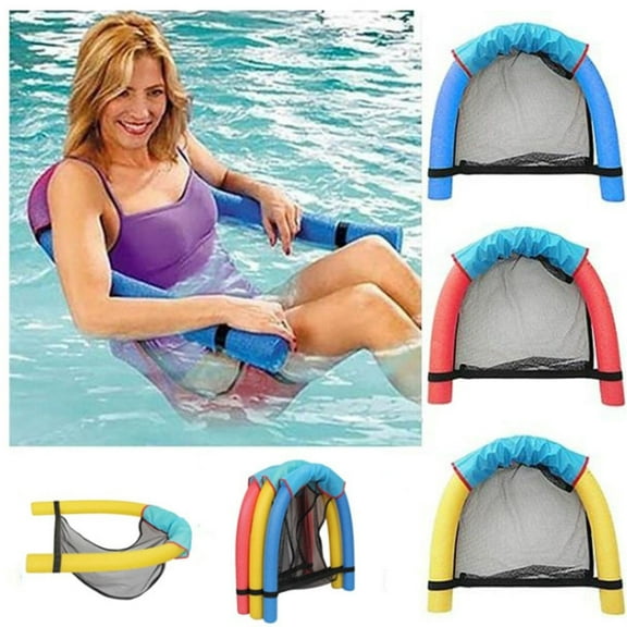 KALLORY 1Set Noodle Chairs for Pools with Chair Shape 45X80cm Size for Beginners Learning Swimming