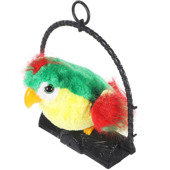 KALLORY Talking Parrot Toy Set for Kids with Electric Functions and Voice Recording Feature