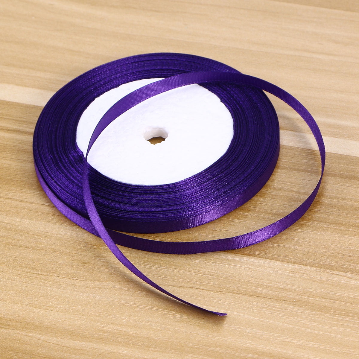 KALLORY 1Set Wide Dark Purple Ribbon for Sewing and present Wrapping ...