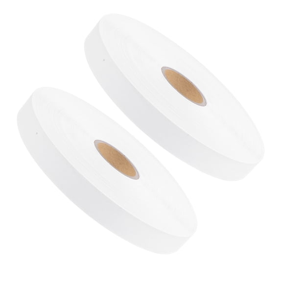 KALLORY White Nylon Washing Label Tags for Clothing Sewing, Handmade Fashion, , and Craft Projects