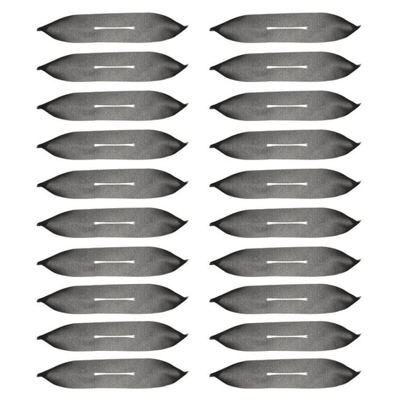 KALLORY  20 Pcs Anti Slippery Cloth Hanger Sponge Cover Practical Accessories