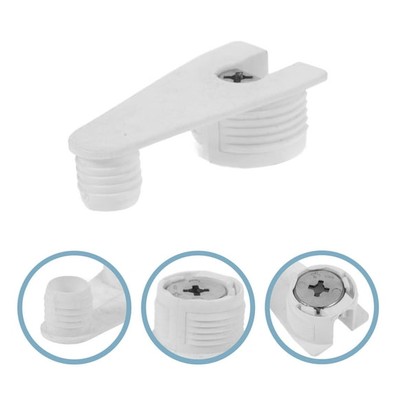 KALLORY 20 Pcs Organizer for Cabinet Shelf Support Connector