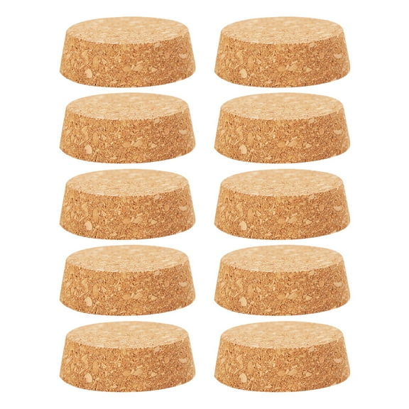 KALLORY 20Pcs Cork Tops Wine Stoppers for and Home Users