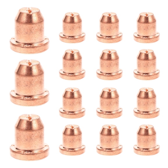 KALLORY 20pcs Drag Shield Cutting Torch Consumables Copper Nozzle Consumables Cutting Machine Accessories