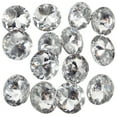 thumbnail image 1 of KALLORY 25-Piece Metal Sew-On Glass Buttons for Sofa Accessories, Decorative Upholstery Fasteners, 1 of 5