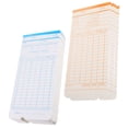 thumbnail image 1 of KALLORY 285Pcs Office Attendance Timecards for Employees Precise Punch Positioning, 1 of 10