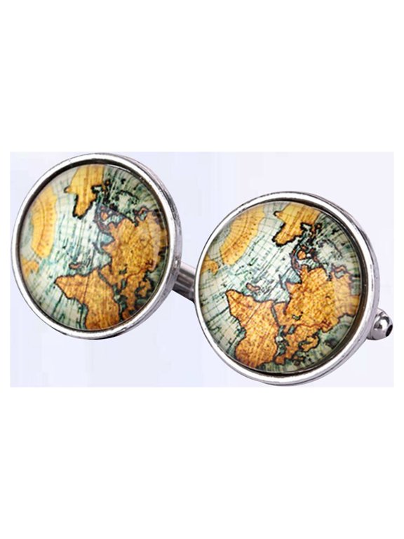 2Pair Mens Shirt Accessories with Ergonomic Design and Decorative Cuff Buttons for Special Occasion Clothing