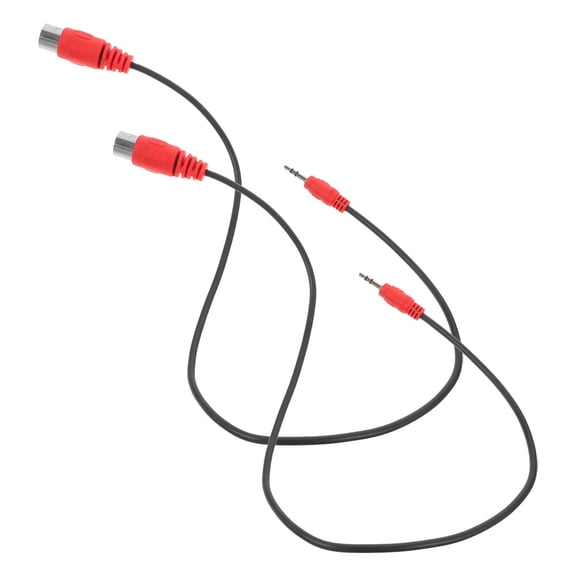 KALLORY 2Pcs Audio Cable Adapter 3.5mm To 5-pin Midi Cable Audio Cord Audio Adapter for Guitar