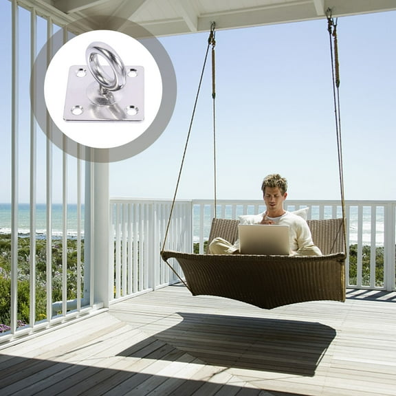 KALLORY 2Pcs Hammock Hooks for Ceiling and Fitness Equipment