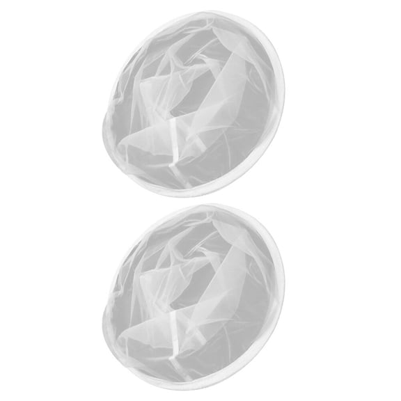 KALLORY 2-Pack Honey Strainer Double Sieve Cloth Filter for Wine Making and Food Straining Kitchen Tool