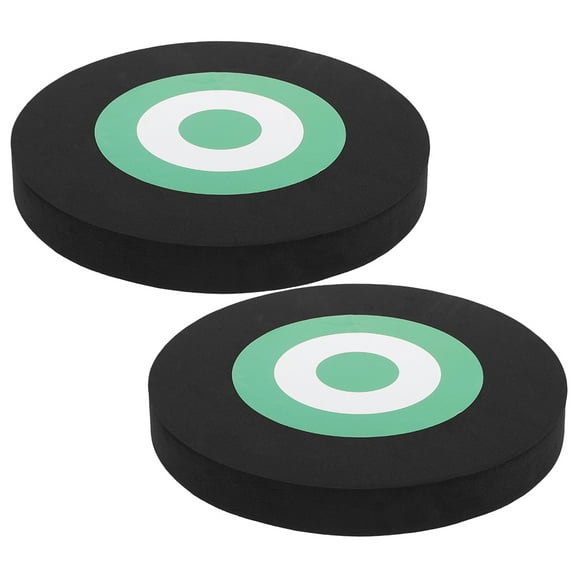 KALLORY Beginner Adult Bows Archery Target Black 2Pcs Portable Shooting Target