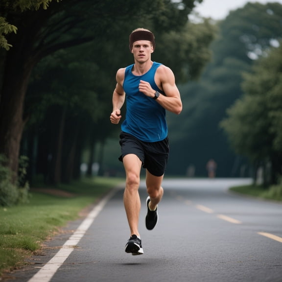 KALLORY 2Pcs Warm Coffee Fleece Headband Ear Warmers for Men Running Cycling Outdoor Use