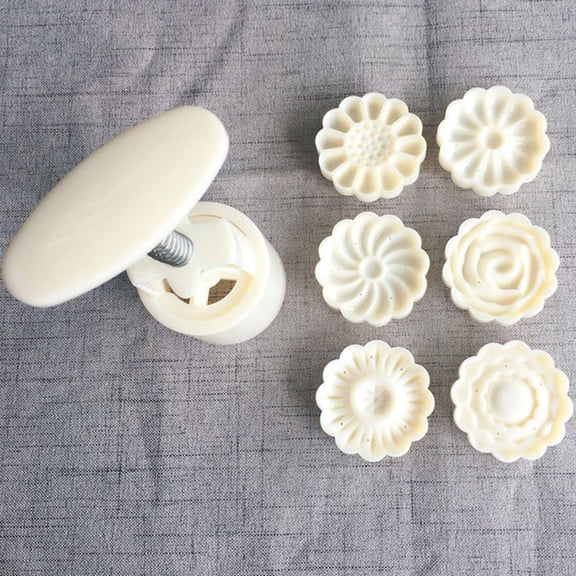 KALLORY 3D Mold Set of 2 ABS Plastic Baking Pan for Kitchen Cooking and Dessert Making