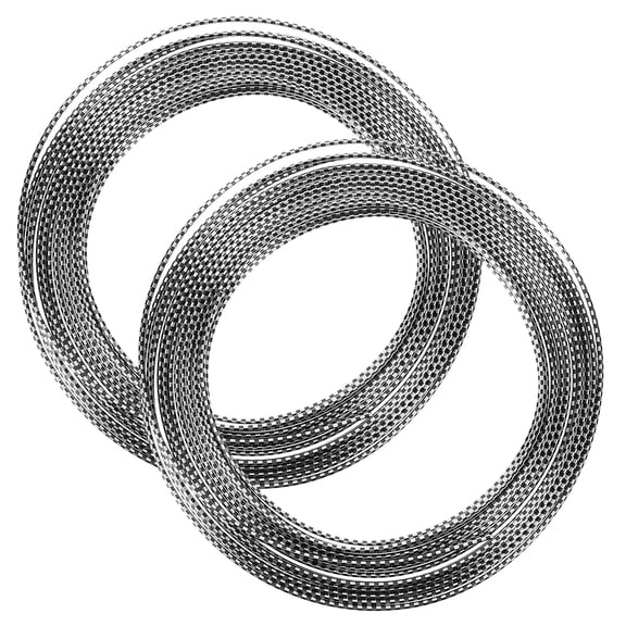 KALLORY 2pcs Car Interior Trims Vehicle Molding Trim Car Decorative Strip Automotive Gaps Trim