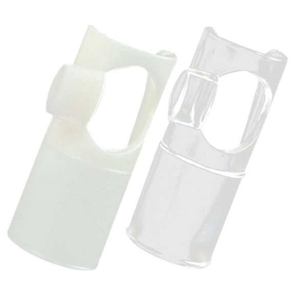 KALLORY 2pcs Flute Blow Aid Mouthpiece Beginner Flute Mouthpiece Flute Mouthpiece Replacement