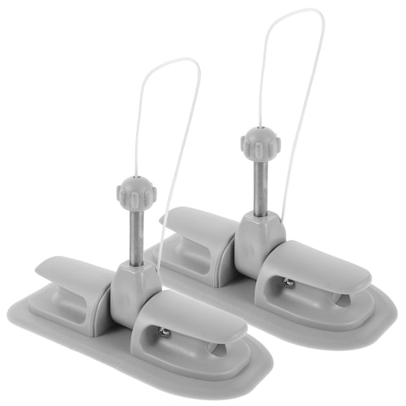 KALLORY 2pcs Kayak Holder Clips - Universal Marine Oar Lock Mounts for Inflatable Boats, Fishing, Canoeing, and Water Sports