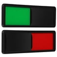 thumbnail image 1 of KALLORY Privacy Door Signs with Door Indicator, Assorted Colors, 2-Pack for Office and Home Use, 1 of 8
