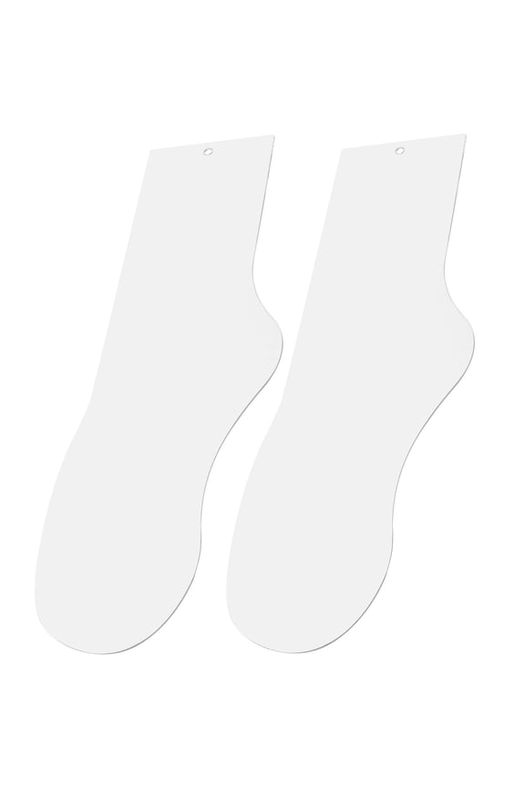 2pcs Sock Hanger Sock Hanging Prop Sock Display Hanging Panel Sock Stretcher Tool