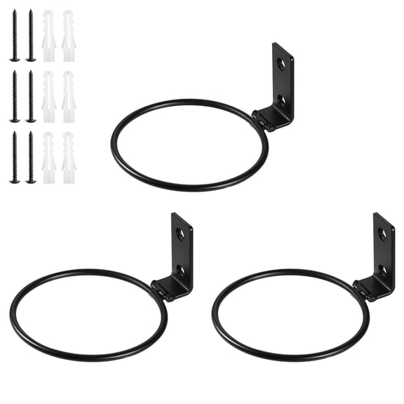 KALLORY Collapsible Bracket Iron 3Pcs 5.3 x 4.3 x 2.2 Gardeners Balcony Use