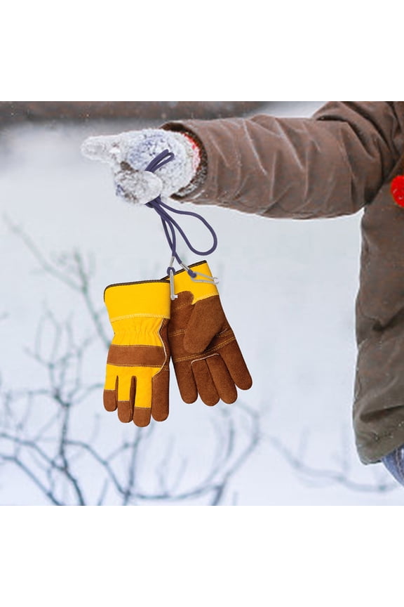 3-Pack Navy Nylon Anti-Lost Glove Straps Ergonomic Wear-Resistant Glove Holders for Outdoor and Work Use