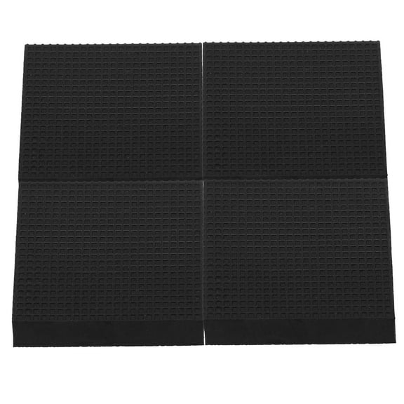 KALLORY 4 Pcs Anti Vibration Mat for under Washing Machine Rubber Shock Pad