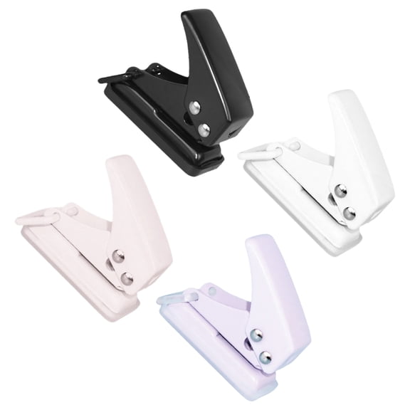 KALLORY 4 Pcs DIY Art Project Hole Punch Helpful Tool for Office