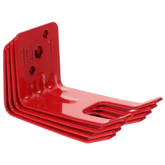KALLORY 4 Pcs Wall Hooks Heavy Duty Fire Extinguisher Bracket
