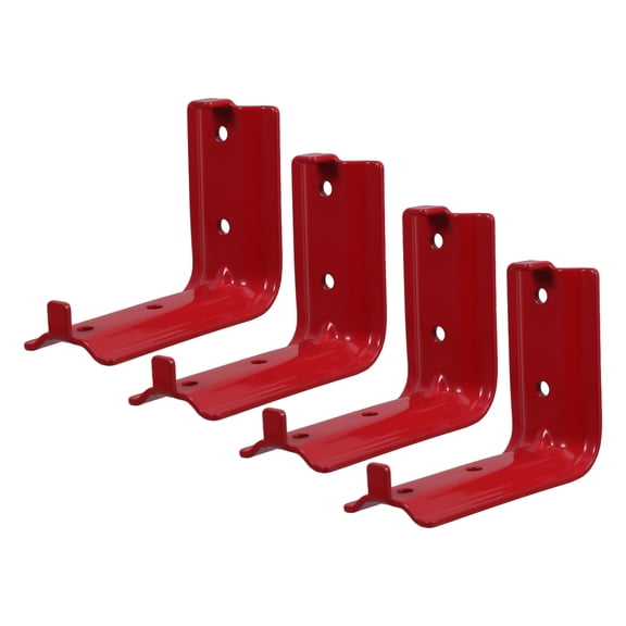 KALLORY Universal Metal Fire Extinguisher Hanger for Reliable Use 4Set